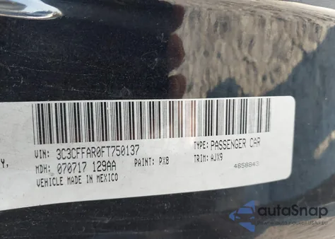 2015 Fiat 500 Pop z USA, uszkodzony, nr VIN 3C3CFFAR0FT750137